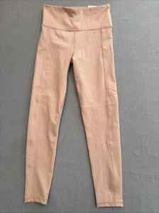 Neu mit Etikett American Eagle The Everything Legging mit Tasche hellrosa Größe Medium - Bild 1 von 6