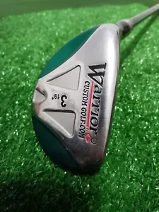 Warrior Golf Left Handed 3 Hybrid 19 Degrees Tour 3.1 Graphite Shaft Men's - Picture 1 of 9