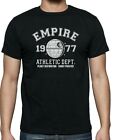 STAR WARS Empire 1977 Athletic Dept Death Star T-Shirt. Unisex or Women's Fitted