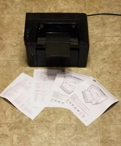 HP LaserJet Pro P1606dn Monochrome Workgroup Laser Printer FULLY FUNCTIONAL!!! - Picture 1 of 10