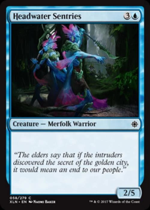 Headwater Sentries -Foil Light Play MTG Ixalan - Image 1 of 1
