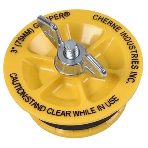 Cherne Pipe Plug,Wing Nut,2.5"H,3"Pipe 270237 Cherne 270237 675115270237 ABS - Imagen 1 de 1