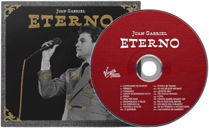 Juan Gabriel Eterno (CD) Album (UK IMPORT) (PRESALE 11/21/2025) - Image 1 of 1