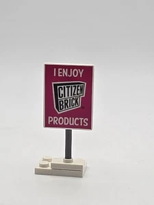 Cartel de protesta Citizen Brick: I ENJOY PRODUCTOS CB - Imagen 1 de 2