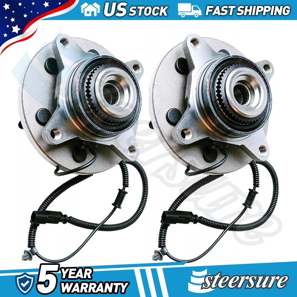 Conjunto de cojinete y buje de rueda delantera para Ford Expedition 2011-2014 Foto 1 de 4