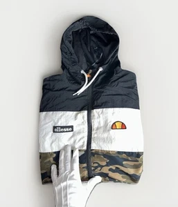 Ellesse Heritage Mattar Collection Full Zip Hooded Windbreaker Jacke Herren Small - Bild 1 von 8