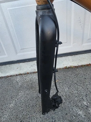 RIGID FORK BIKE BICYCLE 700c DISC WHEEL 1 1/8" THREADLESS  - Image 1 of 4