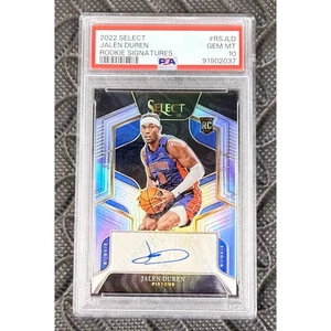 2022-23 Select Rookie Signatures /249 Jalen Duren RC Auto #RS-JLD Pistons - Bild 1 von 2