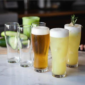 6er Pack Bormioli Rocco New Pilsner Bierglas, klar, 420 ml - Bild 1 von 10