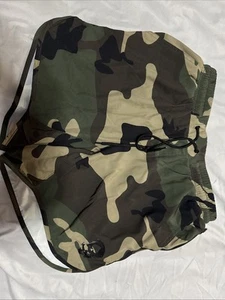 NWOT Zero Foxtrot Co. Mens M 7” Linerless Athletic Shorts Woodland Camouflage - Picture 1 of 5