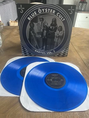 Blue Oyster Cult - Rarities Volume 2 Blue 2 LP Vinyl MINT RSD 2018 Foto 1 de 3