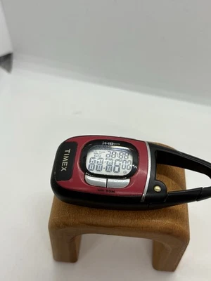 Timex 1440 Carabiner sports A1126-05  86702W st steel back new battery installed - Image 1 of 4