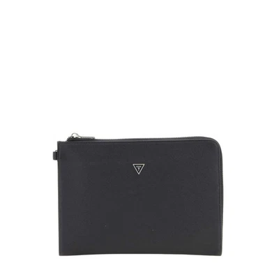 Guess Pochette Ecopelle Uomo Nero Pmbasap5235 - Imagen 1 de 3