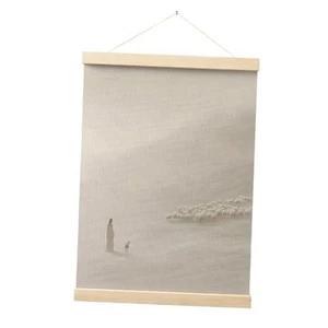 FGFK Jesus Leaves the 99 Sheep Wall Art Poster Hanger Frame, Christian Jesus-06 - Bild 1 von 8