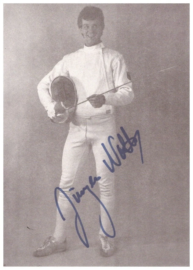 Jürgen Nolte Fechten (TN OS 1984) Autogrammkarte (09.25) - Bild 1 von 1