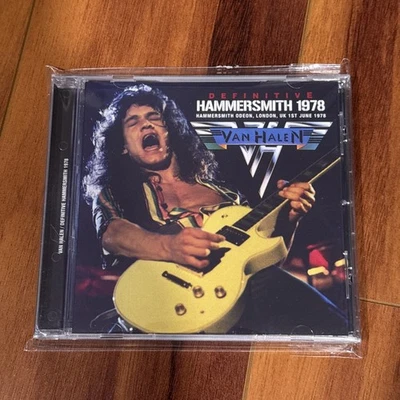 VAN HALEN DEFINITIVE HAMMERSMITH 1978 LIVE CD David Lee Roth SUPER RARE LIKE NEW Foto 1 de 4