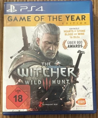 The Witcher 3 Wilde Jagd Game of The Year Edition Sony PlayStation PS4 Neuwertig - Bild 1 von 2