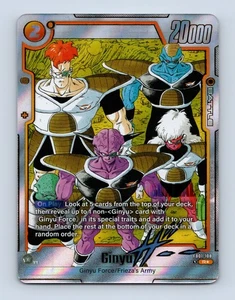 Ginyu - FB01-108 Alternate Art Manga Booster 02 Dragon Ball Karte Englisch - Bild 1 von 2