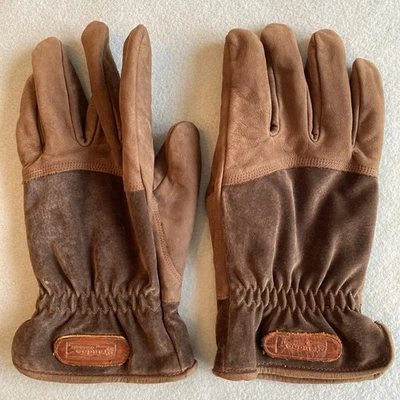 Guantes de exterior Grandoe para hombre marrón gamuza talla XL forrados Foto 1 de 4