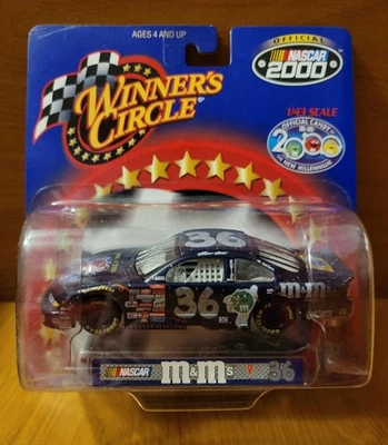 2000 Winners Circle 1:43 Ernie Irvan #36 M&M's Millennium Pontiac Grand Prix - Image 1 of 4