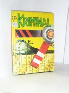 KRIMINAL - NR. 233 - KIERGAARD-EXPRESS - COMIC IN GUTEM ZUSTAND - Bild 1 von 3