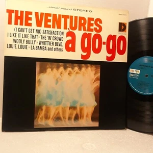 THE VENTURES - "A GO-GO", Dolton Records 1965 BST-8037 VG+VINYL  - Foto 1 di 7