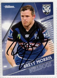 π₯ 2018 TRADERS BASE SIGNED CARD BRETT MORRIS #28 π₯ - Picture 1 of 1