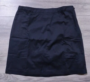 Lands End Skirt Girls Size 16 Black Adjustable School Uniform Bottoms Kids - Picture 1 of 8
