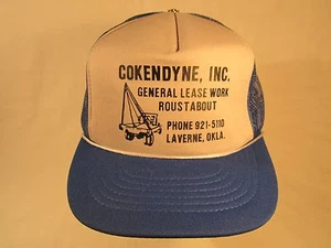 Vintage Hat Mens Cap COKENDYNE, INC. Laverne, Oklahoma [Z191m] - Picture 1 of 2