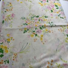Vintage Two Watercolor Floral Pillowcases Floral King Size