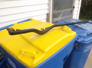 1964 65 66 MG midget, Healey under dash brass trim - Bild 1 von 3