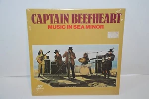RARE OOP! Captain Beefheart music in sea minor UK 10" LP 1983 PRT DOW 15 Sealed - Picture 1 of 12
