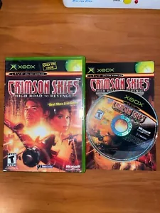 Crimson Skies: High Road to Revenge (Microsoft Xbox, 2003) CIB Tested - Bild 1 von 2