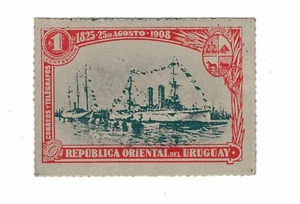 URUGUAY, CIARDI # 174d, ERROR, TONALIZED GUM, NICE! - Imagen 1 de 1