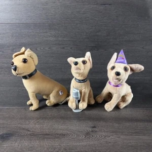 Vintage Taco Bell Dog Plush Lot Of 3 Yo Quiero Taco Bell - Picture 1 of 12
