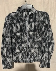 Eddie Bauer Kids Boys Fleece Full Zip Jacket Pockets Size Medium 10-12 - Picture 1 of 6
