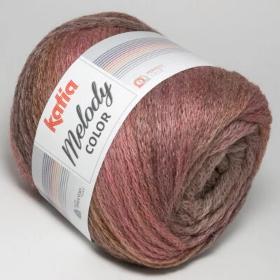 MELODY COLOR KATIA Wolle Farbverlauf 307 Gradient Merinowolle Strickwolle Merino - Bild 1 von 4