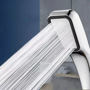 Duschkopf 300 Löcher Hochdruck Handbrause Kraftvoll 30% Wassersparend Brausekopf - Bild 1 von 6