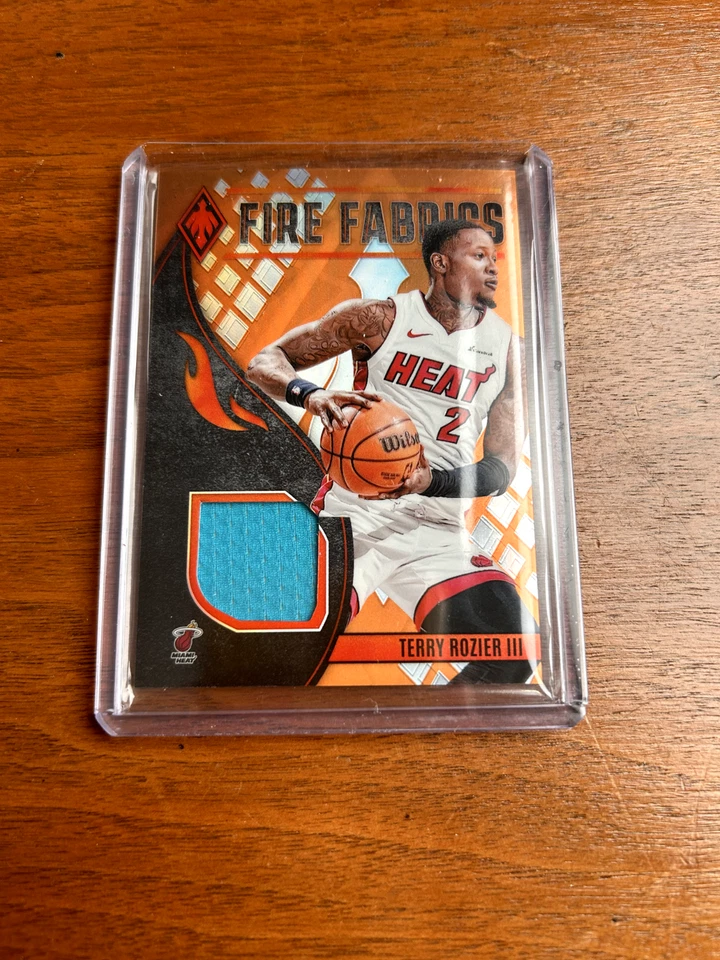 2023-2024 Panini Phoenix - Terry Rozier III Fire Fabrics Orange /75 - Image 1 of 2
