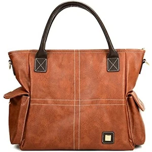 Women Bag Satchel Hobo Top Handle Tote Shoulder Purse Leather Crossbody Handbag - Picture 1 of 6