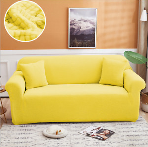 Stretch Sofa Chair Couch Cover Slipcover Slip Covers 1 2 3 4 Seater Elastic New