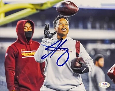 Jennifer King Signed Autographed Washington Commanders 8x10 Photo PSA/DNA - Image 1 of 2