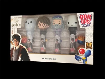 Conjunto de pirulitos pop-ups Harry Potter Wizarding World Voldemort, Edwiges, Dumbledore - Imagem 1 de 3