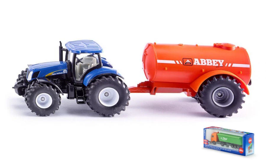 Tractor with Slurry Tank 1:50 Model SIKU - Image 1 of 1