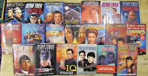20 ENGROSSING COLLECTION OF STAR TREK BOOKS ** FREE UK POST ** - Bild 1 von 2