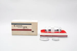 Canon 135mm f3.5 Lens, Silver For L39 LTM Screw Mount, Boxed - Picture 1 of 13