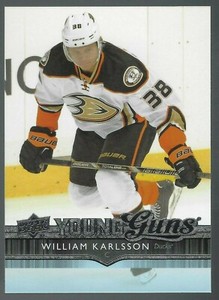 William Karlsson 2014-15 Upper Deck YG RC Card# 201