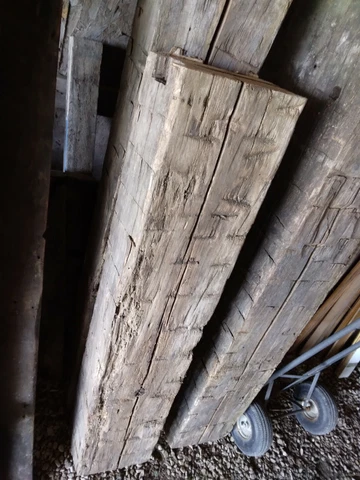 60” Old Wood Barn Beam Hand Hewn Antique Primitive Reclaimed Fireplace Mantle Cover