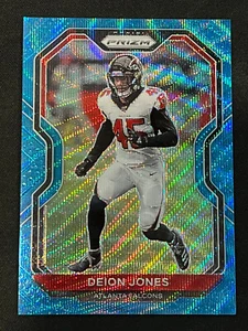 Panini Prizm Blue Wave Prizm 2020/199 Deion Jones #230 - Imagen 1 de 2