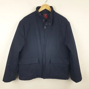 Dolce & Gabbana Jacket Mens Medium Navy Blue Wool IT 48 D&G Utility Outdoor Warm - Picture 1 of 15